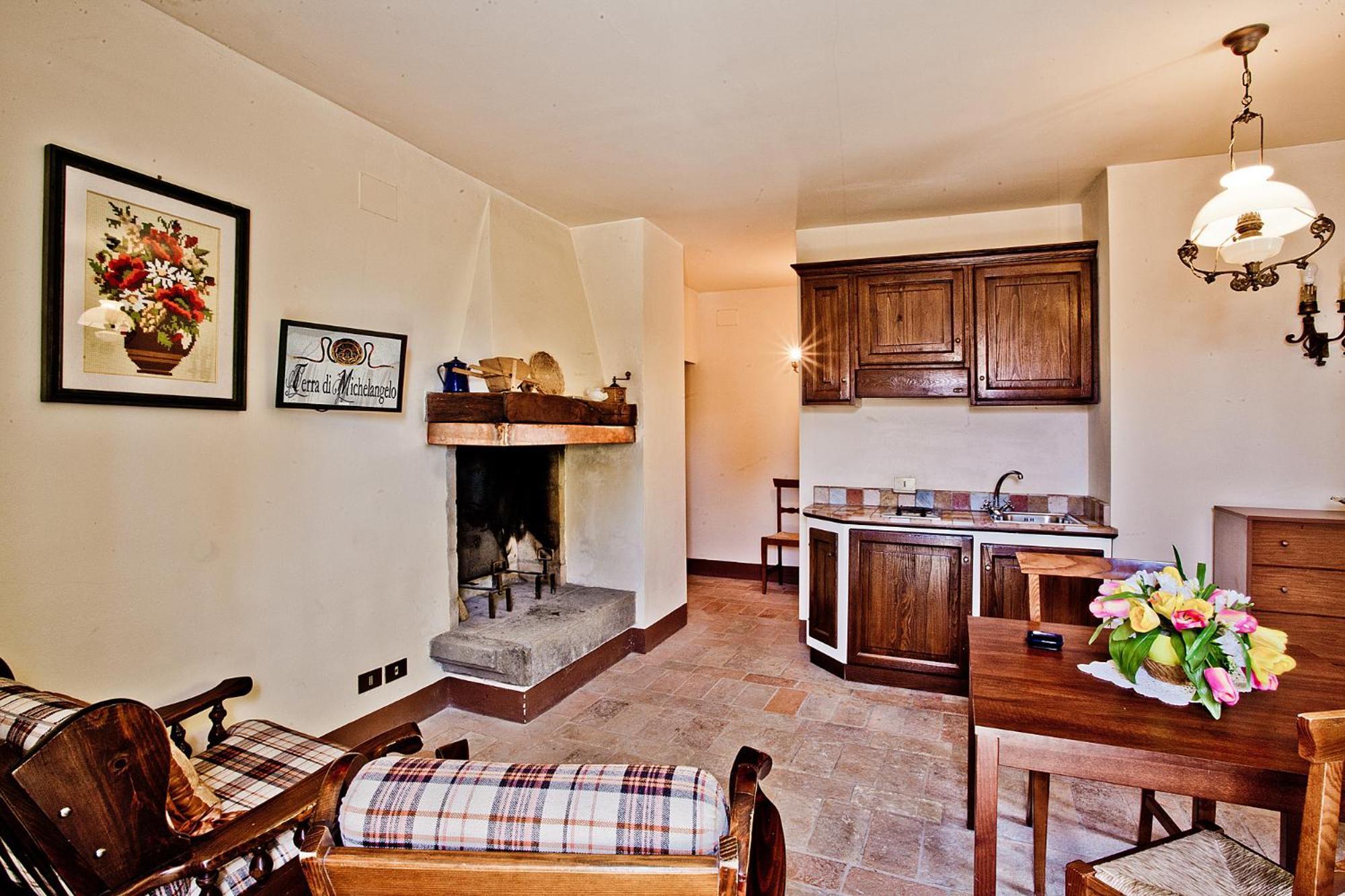 Agriturismo Terra Di Michelangelo Caprese Michelangelo Екстериор снимка